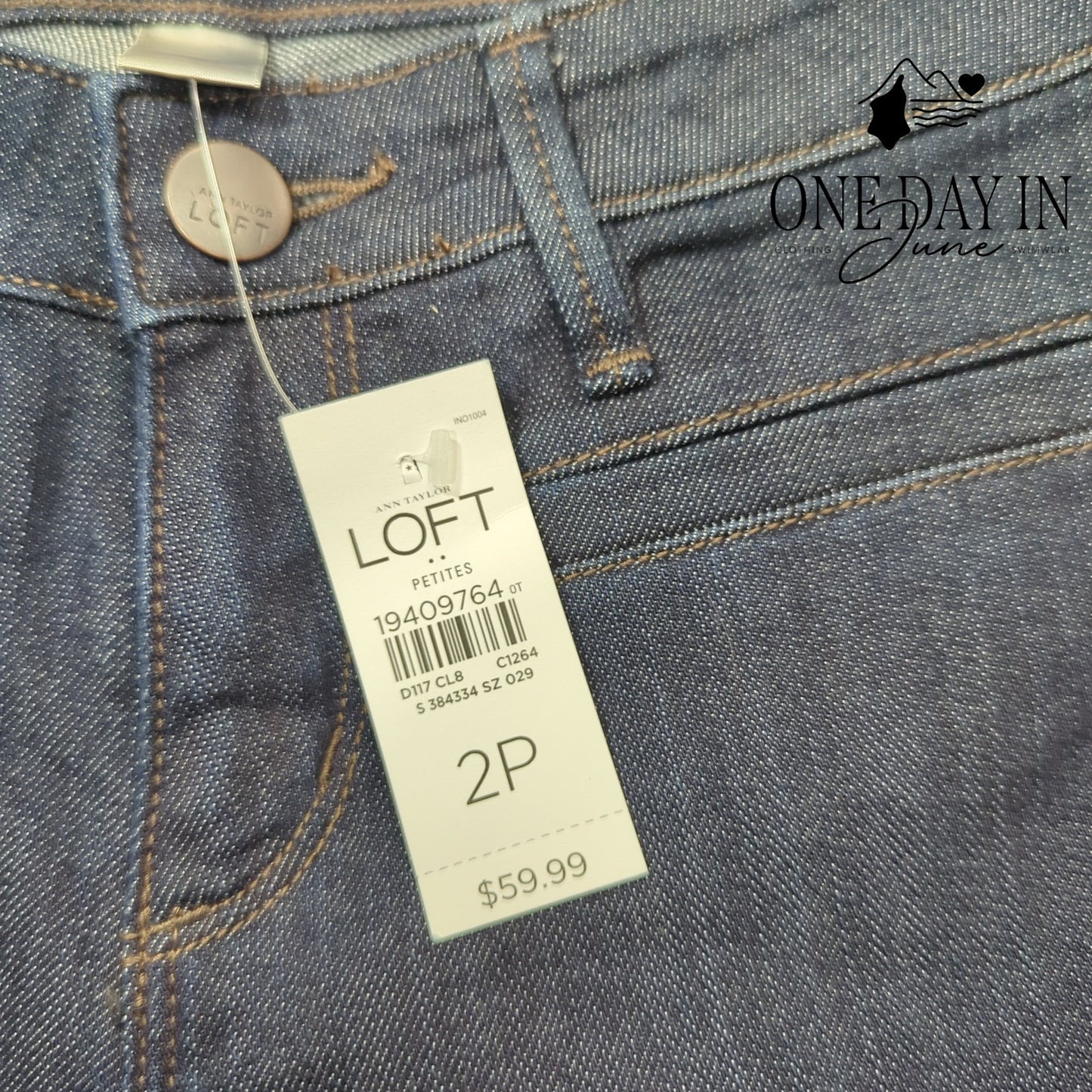 Loft Petite Original Bootcut Jeans Size 2P