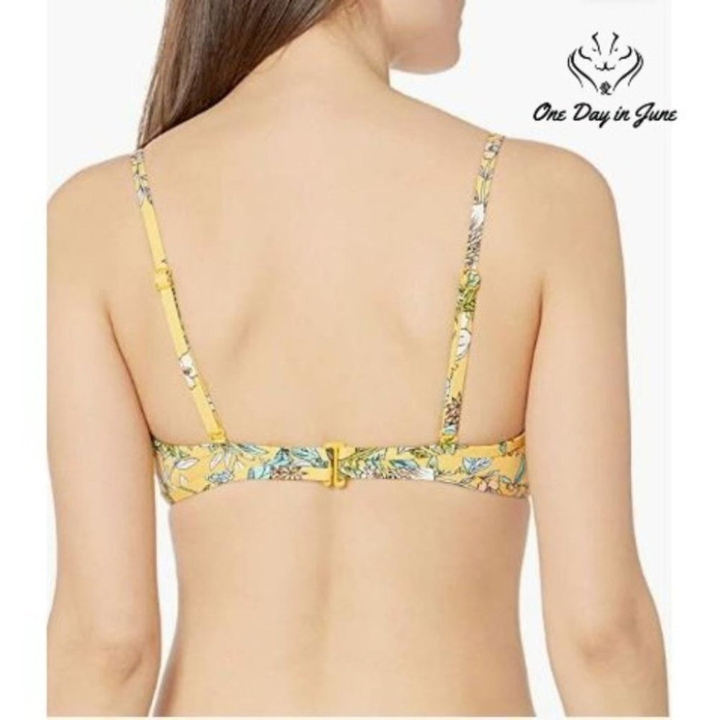 Skye Standard Liz Molded Cup Underwire Bikini Top Swimsuit Size XL