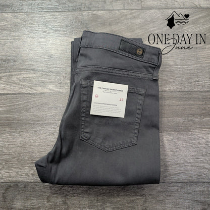 AG Adriano Goldschmied Farrah High Rise Skinny Ankle Jeans Gray NWT Size 4 (27)