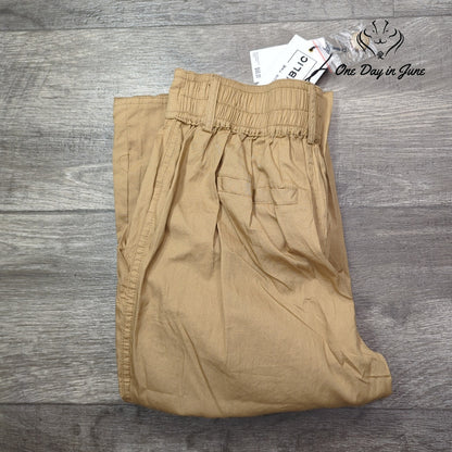 For the Republic Cargo Jogger Pants Khaki Tan Cotton NWT Size XS