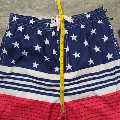 Mofiz American Flag Board Shorts Size XL