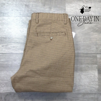 Old Navy Hounds Tooth Straight Leg Pants Size M