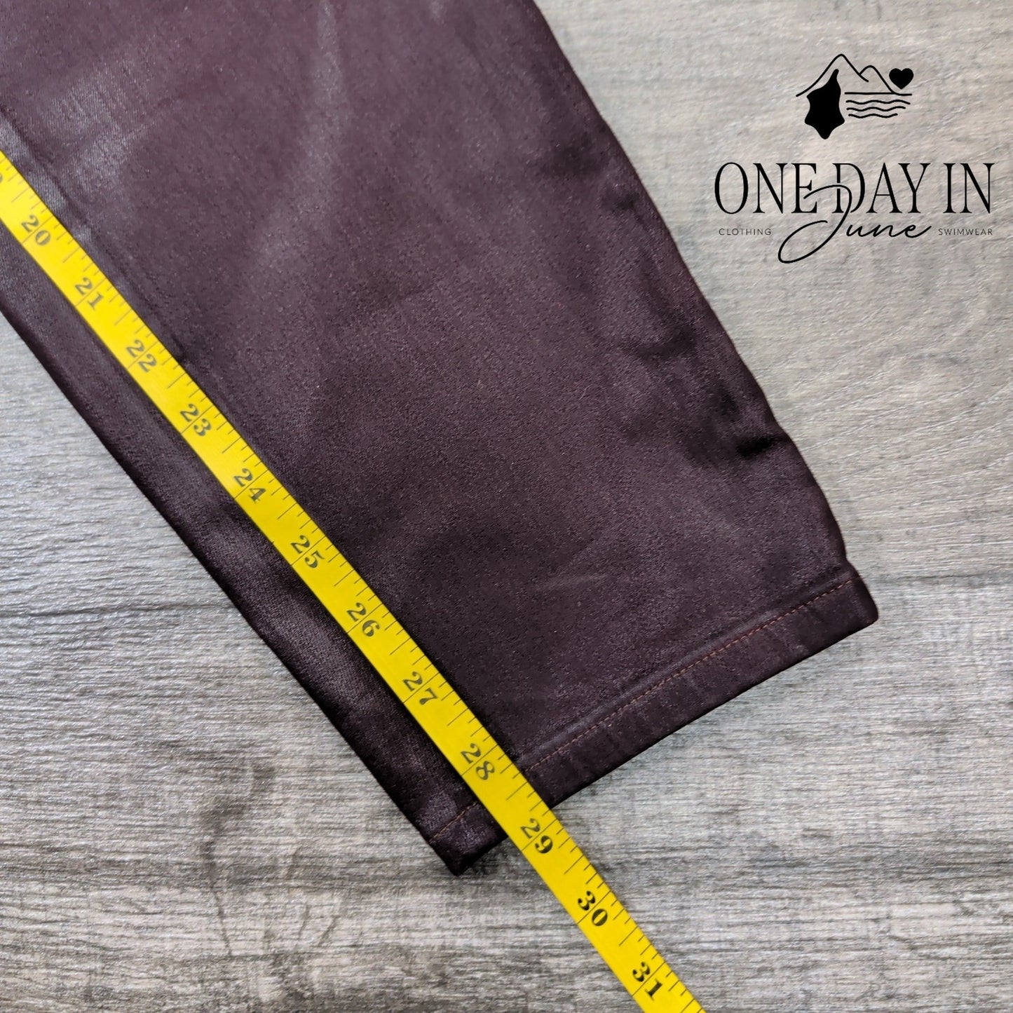 Good American Good Legs Coated Skinny Jeans Malbec Burgundy NWT $169 Size 16