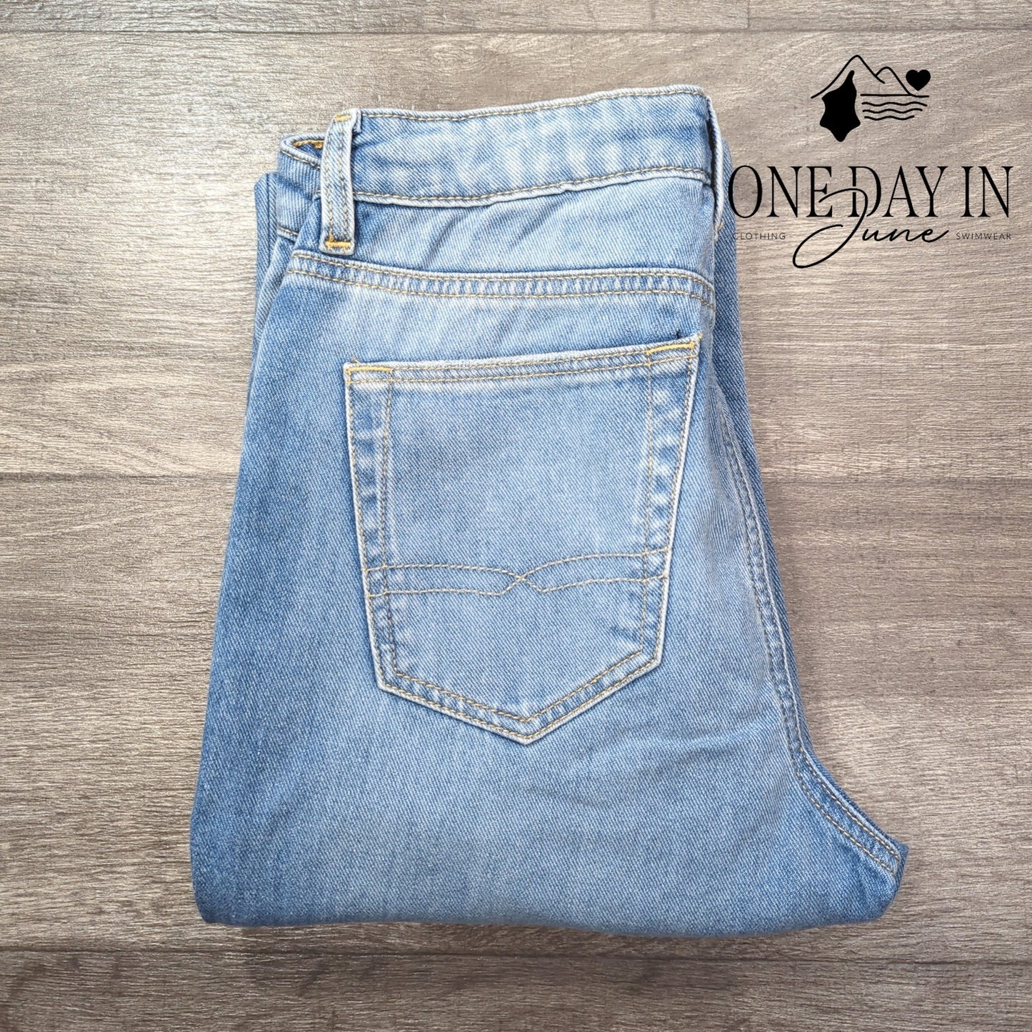 Buffalo David Bitton Jayden High Rise Straight Jeans Size 27 (4)