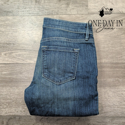 Loft Modern Skinny Jeans Dark Wash Blue Stretch Denim NWT Size 0