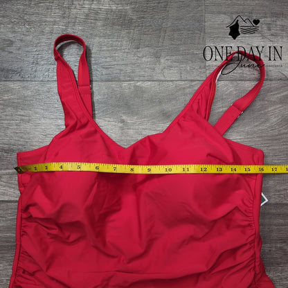 Eomenie Swimdress One Piece Swimsuit Size XL