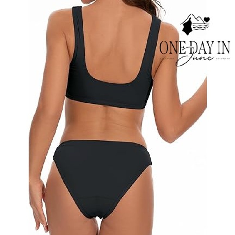 Beautikini Crop Bikini Swimsuit Size S