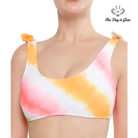 Arizona Jean Co. Juniors Tie Dye Bikini Top Size L