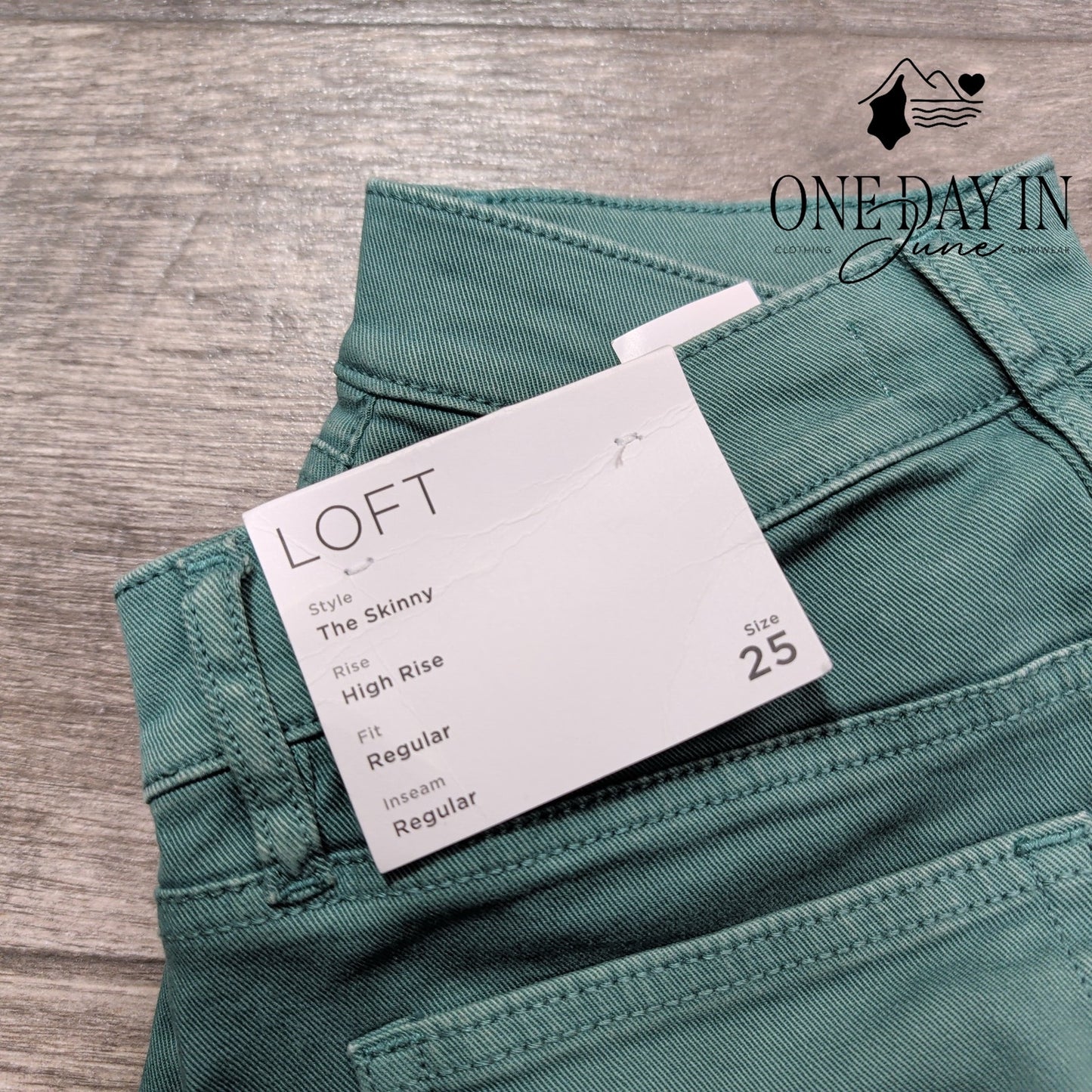 Loft The Skinny High Rise Jeans Size 0 (25)