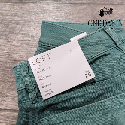 Loft The Skinny High Rise Jeans Size 0 (25)