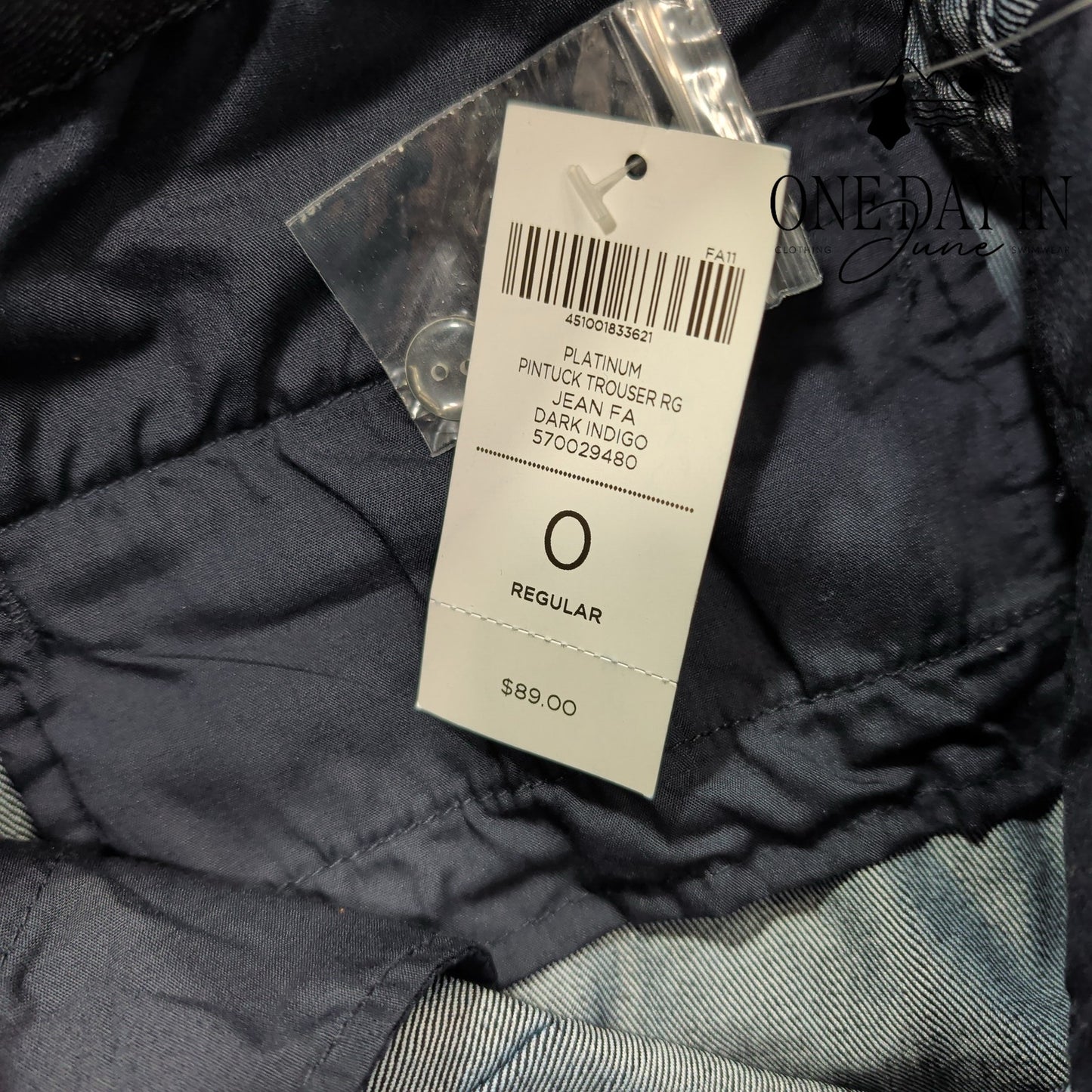 Chico's The Ultimate Fit Platinum Denim Trouser Jeans Size Chico's 0 (4)