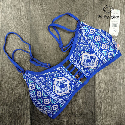 Swim Systems Trellis Bralette Bikini Top Swimsuit Size M