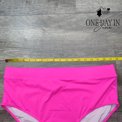 Tempt Me Plus Size High Waist Bikini Bottom Size 18W