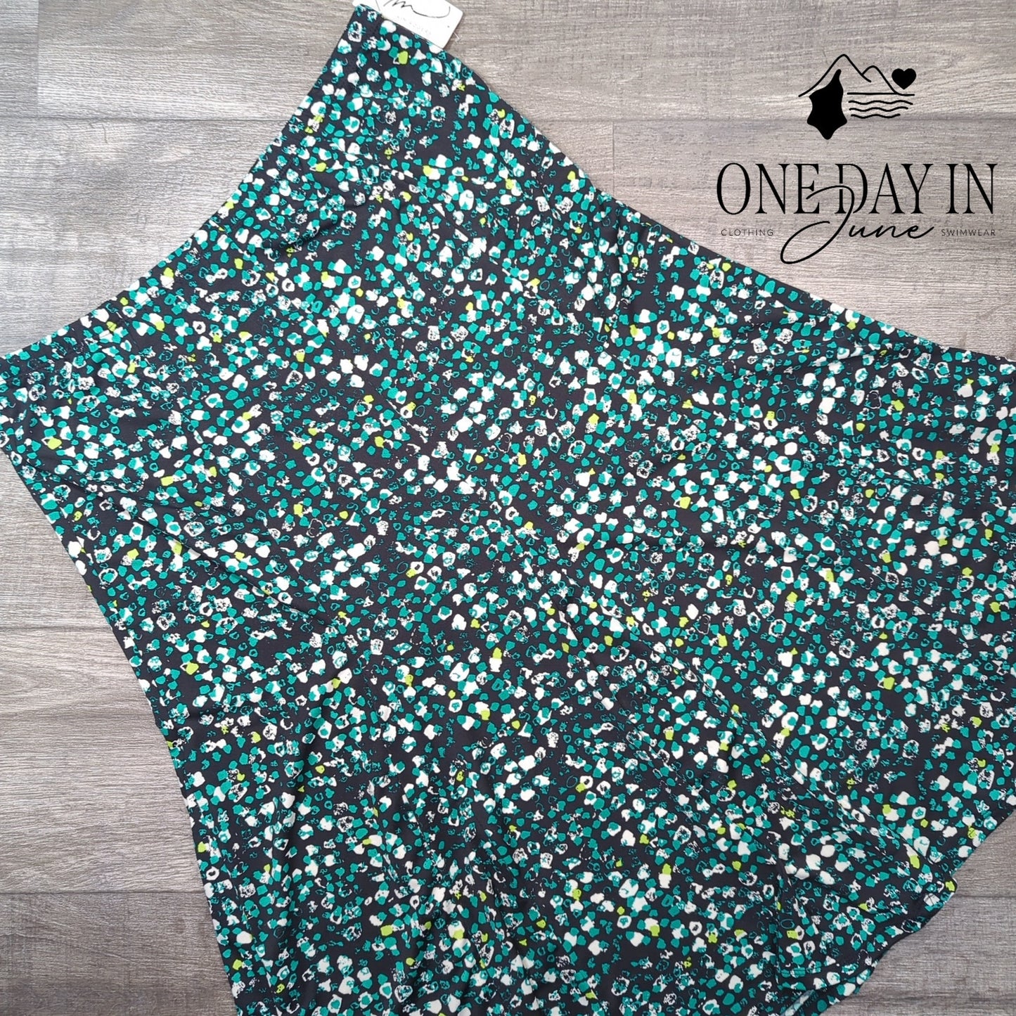 Kim Rogers Career Pull On Midi Skirt Size L