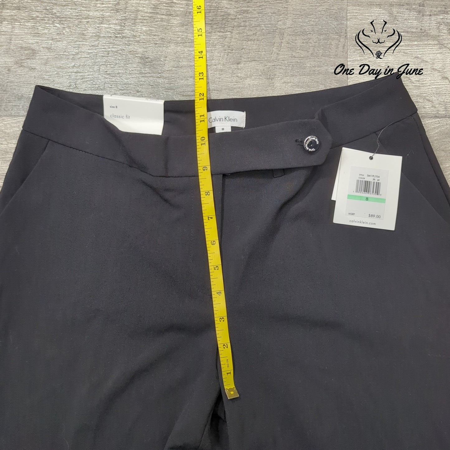 Calvin Klein Classic Fit Dress Pants Size 8