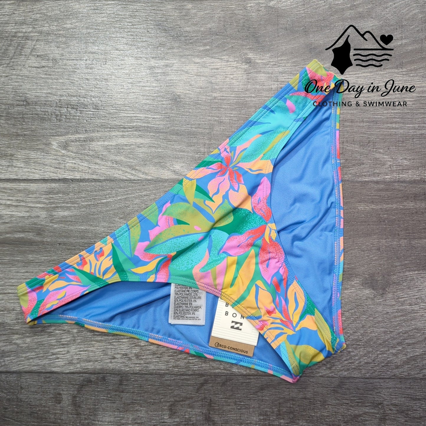 Billabong Tropic Daze Lowrider Bikini Bottom Size XL