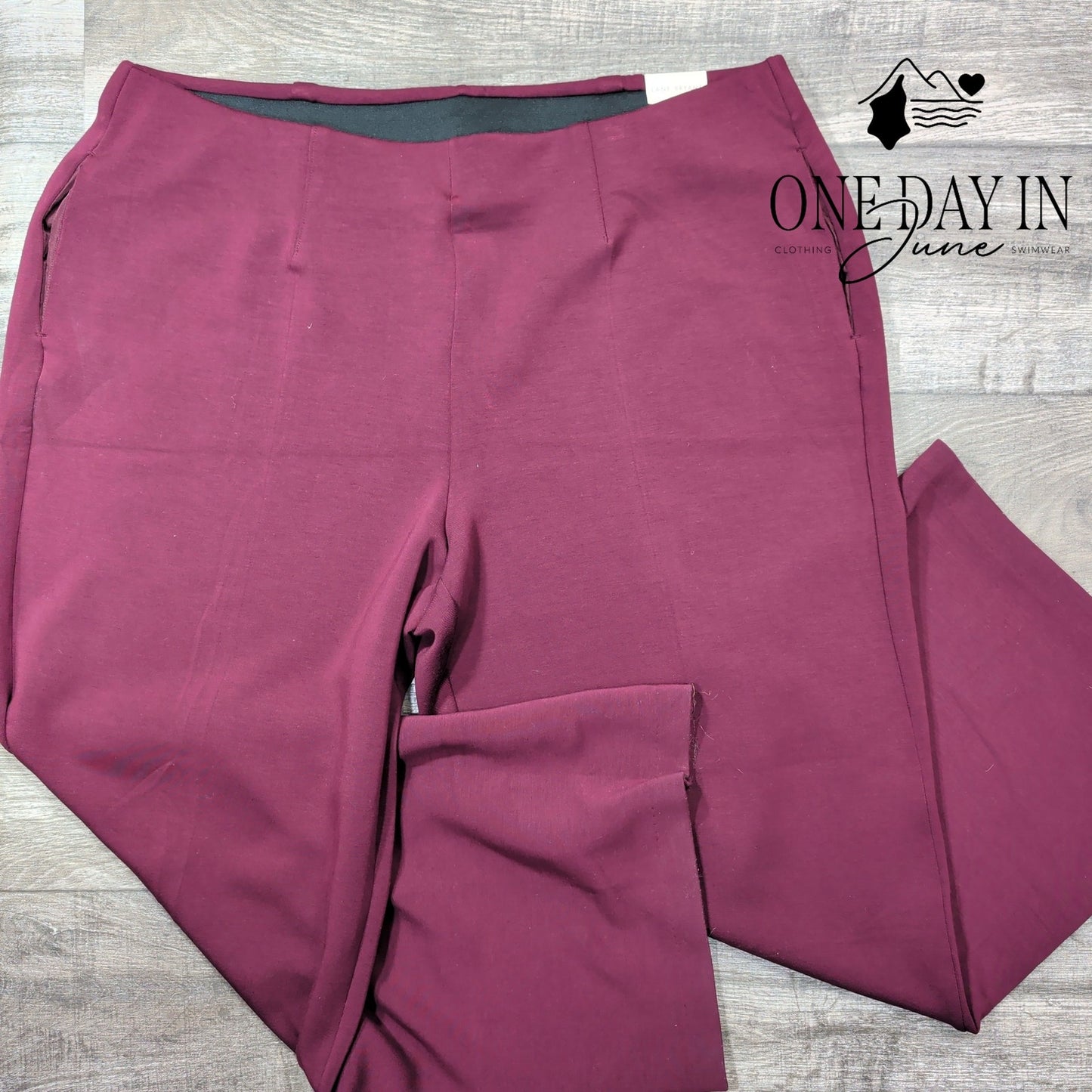 Lane Bryant High Rise Wide Leg Pants Size 24