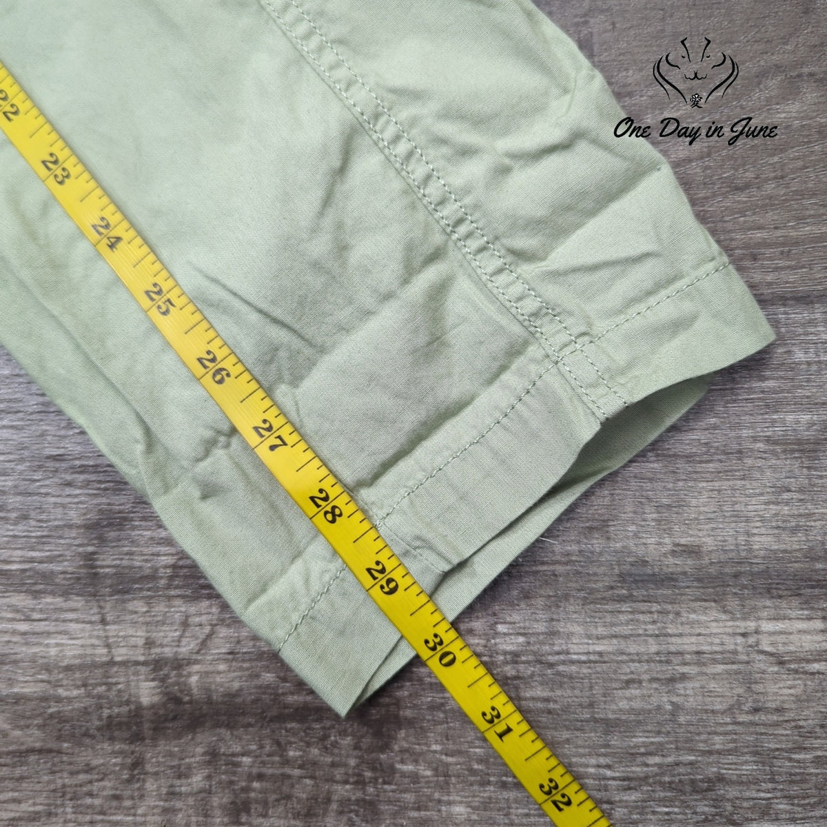 Loft Utility Drawstring Pants Green NWT Cotton Casual Straight Leg Size 12