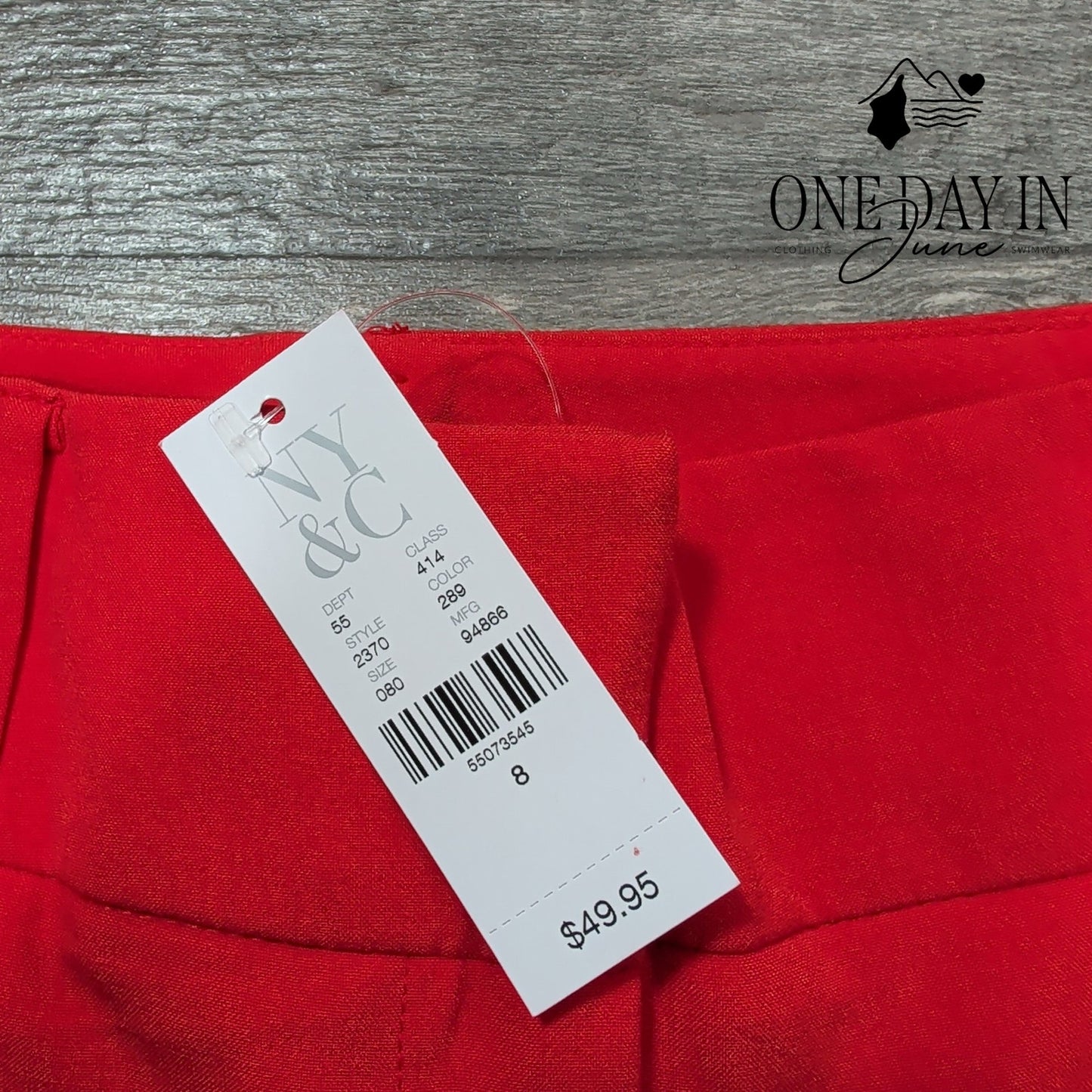 New York & Company 7th Ave Barley Bootcut Pants Size 8