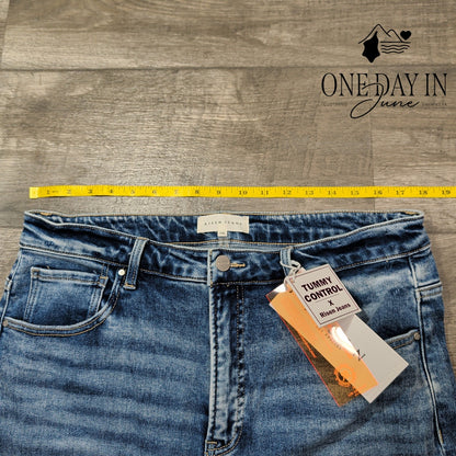 Risen Tummy Control Straight Leg Jeans Size 1X