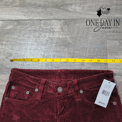 AG Adriano Goldschmied The Legging Super Skinny Corduroy Pants NWT Size 4 (27)