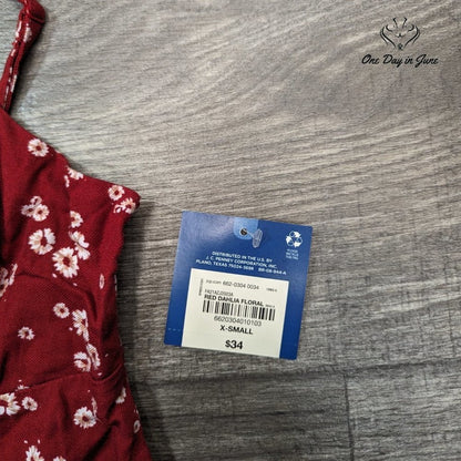 Arizona Jean Co. Spaghetti Strap Mini Dress Size XS