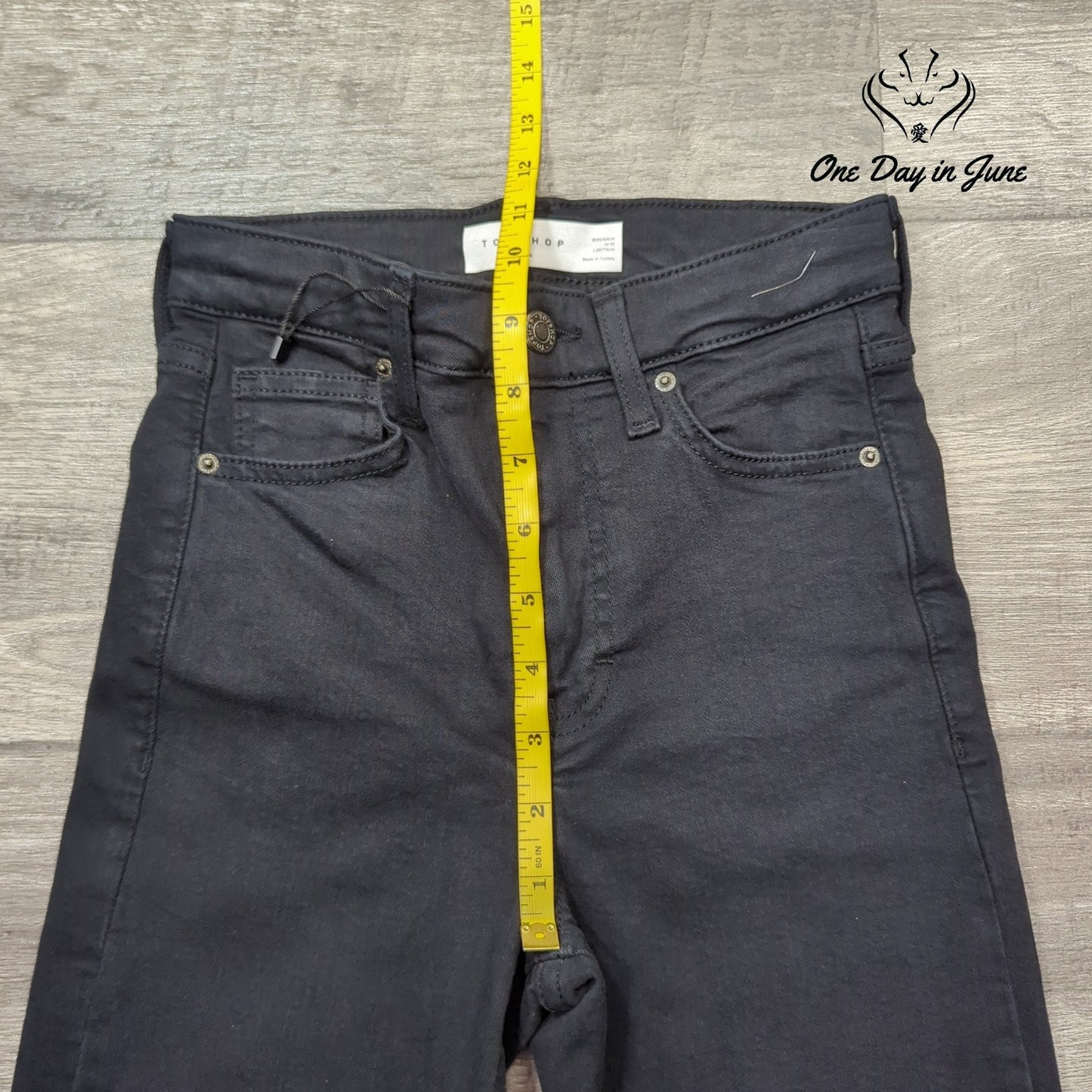 Topshop Skinny Ankle Jeans Size 25 (2)