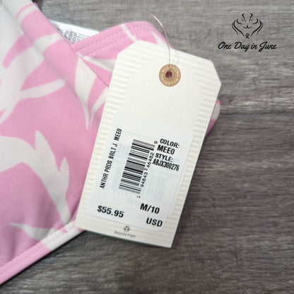 Billabong NWT Another Paradise Bralette Bikini Top Pink Floral $55.95 Size M