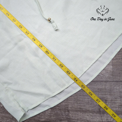 Worthington Short Sleeve Ruffle Top Size M