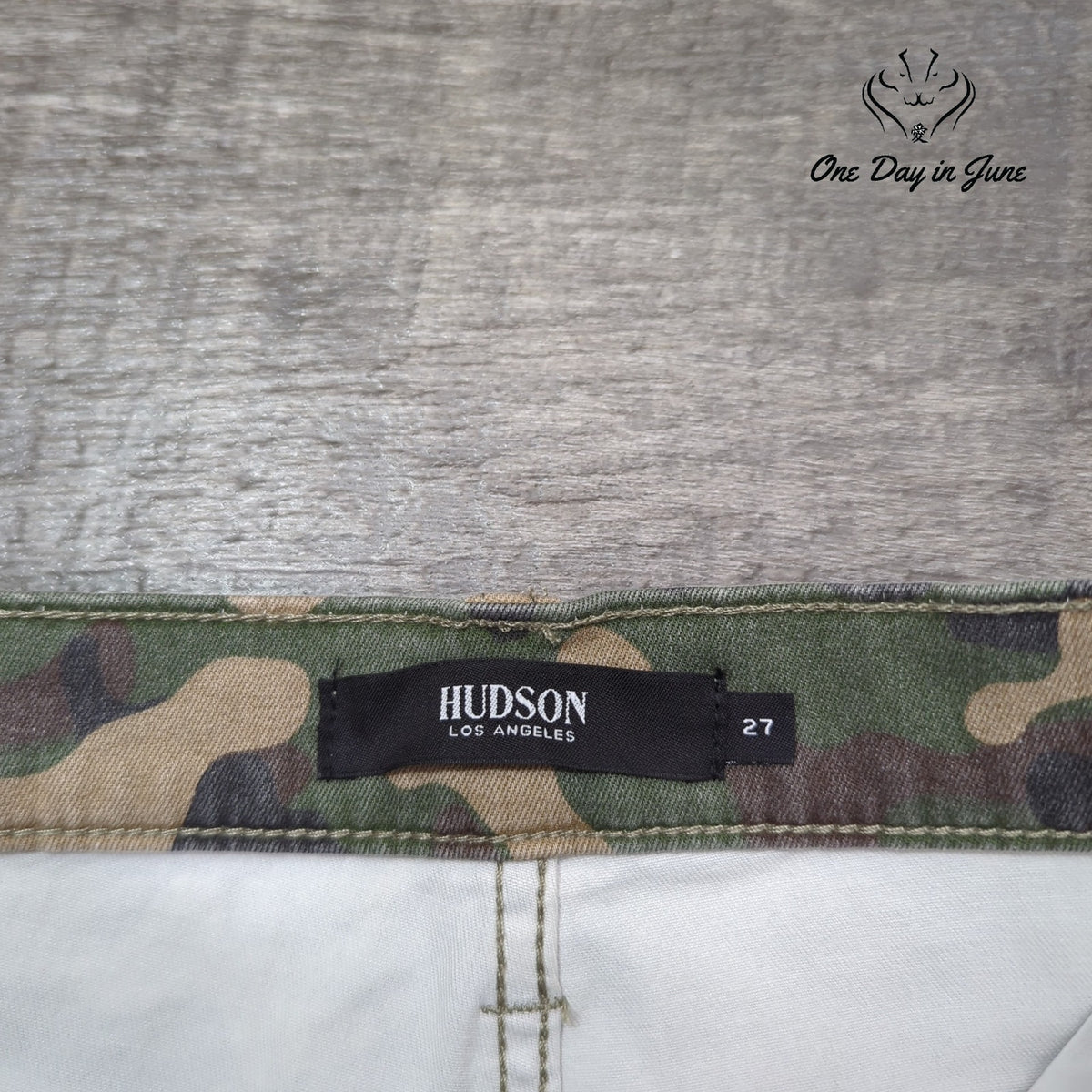 Hudson Barbara High Waist Super Skinny Ankle Camo Jeans NWT Size 27 (4)