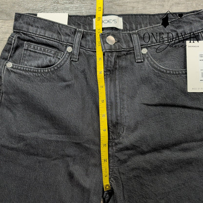 Joe's Jeans The Stacey High Rise Ankle Bootcut Jeans Black NWT Size 2 (26)