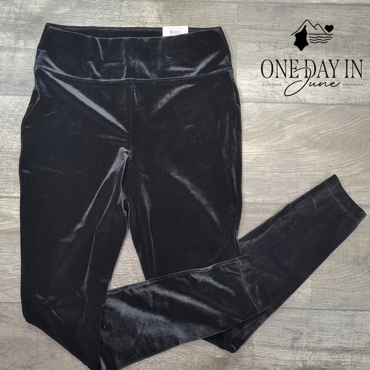 INC International Concepts Velvet Skinny Leg Size M