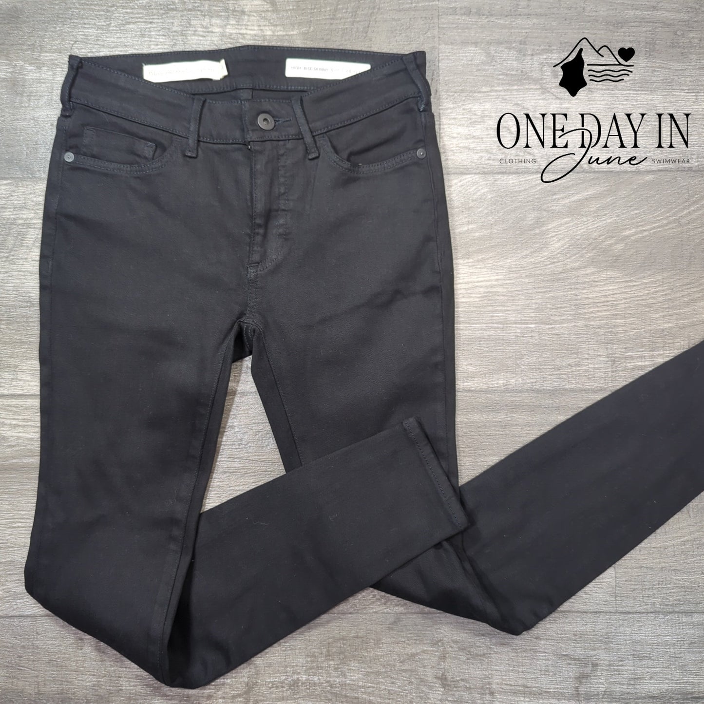 Pilcro and the Letterpress High Rise Skinny Jeans Size 24 (0)