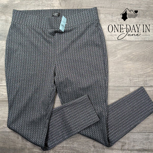 Loft Petite Pull On Crop Legging Pants Size MP