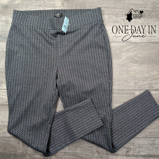 Loft Petite Pull On Crop Legging Pants Size MP