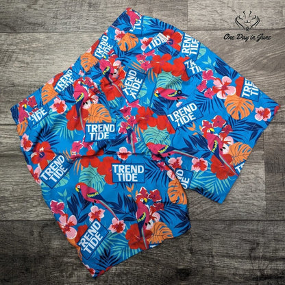 Tide Trend Floral Board Shorts Size S