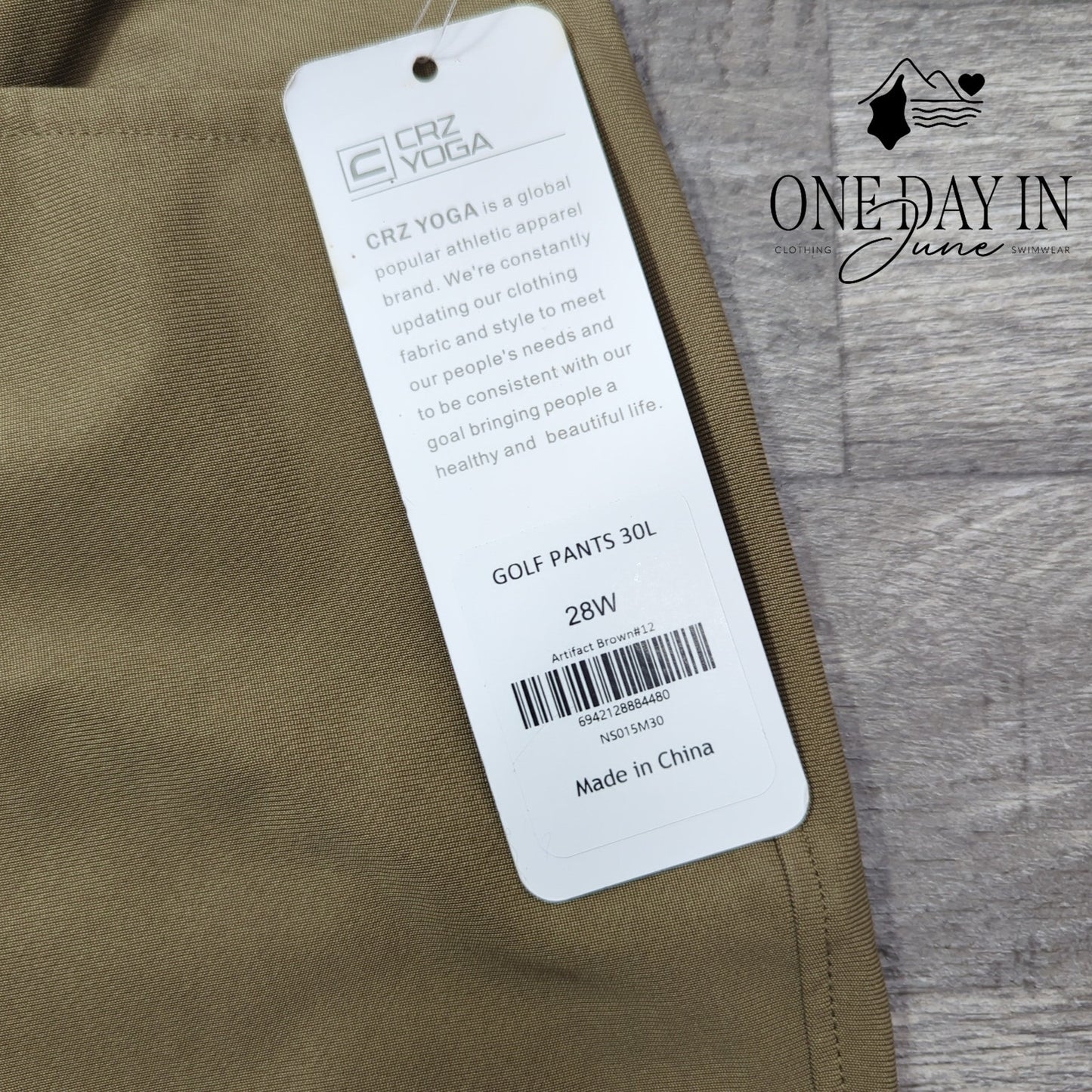 CRZ Yoga Golf Pants Size S (28W)