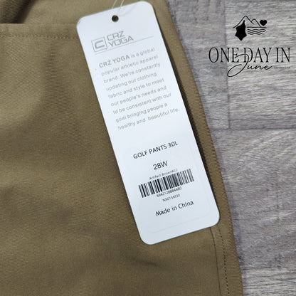 CRZ Yoga Golf Pants Size S (28W)