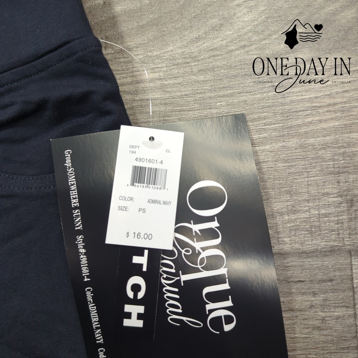 Onque Casual Pull On Shorts Size PS