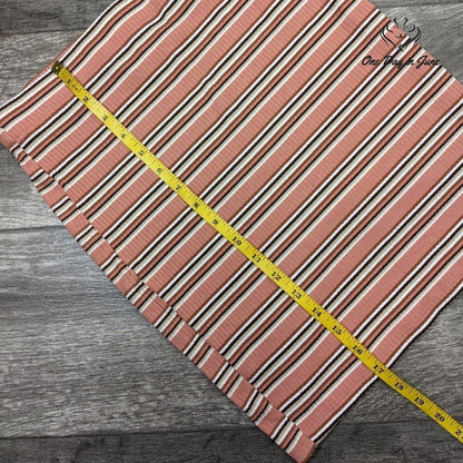 Almost Famous Striped Mini Skirt Size M