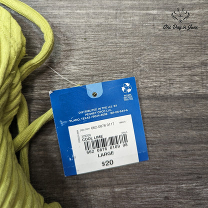 Arizona Jean Co. Juniors Square Neck Tank Top Size L