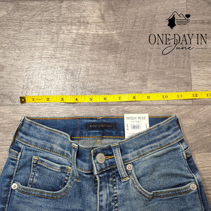 Lucky Brand Bridgette High Rise Skinny Jeans Size 00