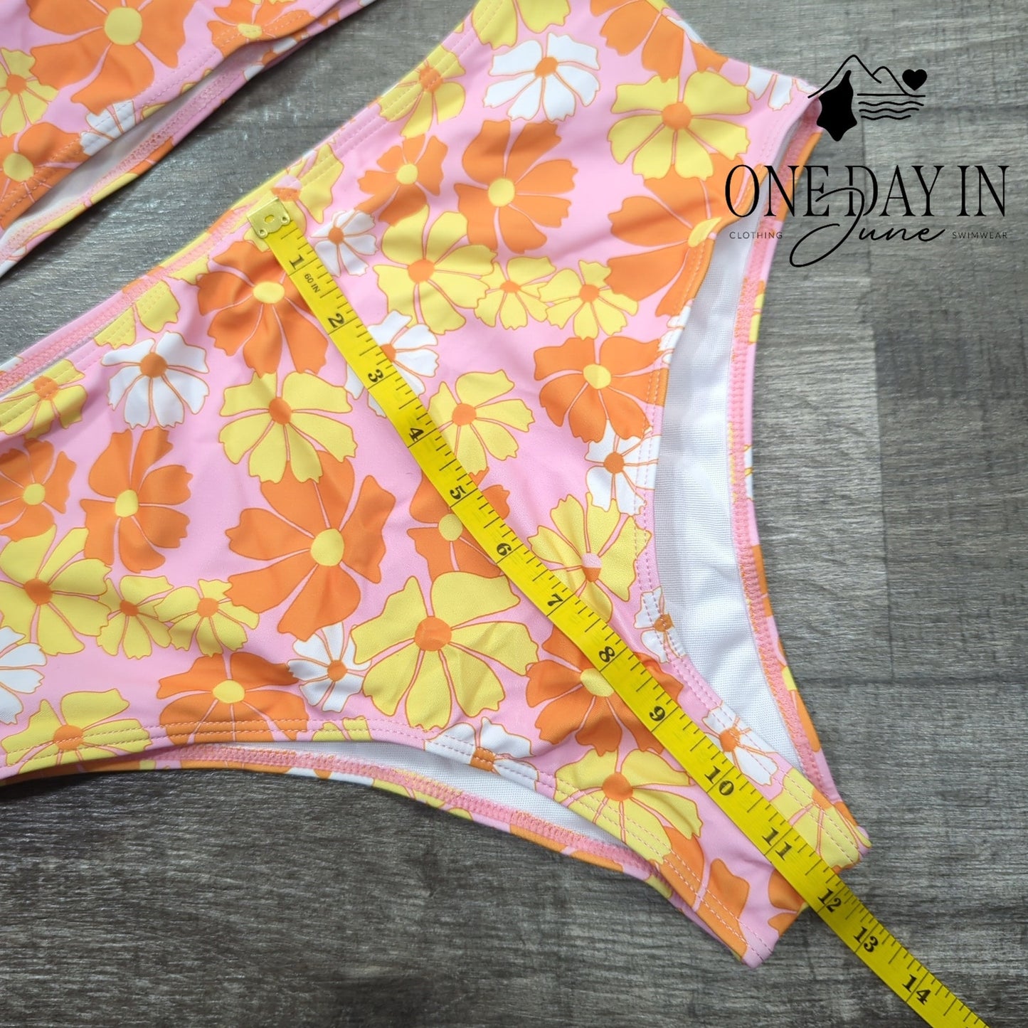 Aleumdr Halter High Waist Bikini Swimsuit Size M