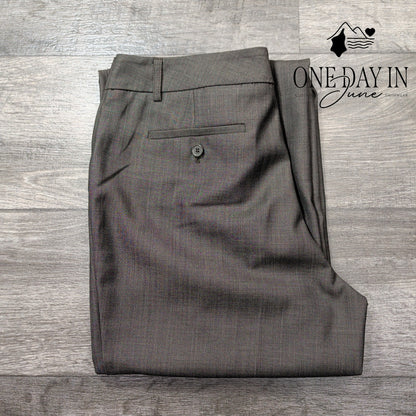 New York & Company Mid Rise City Straight Pants Size 10T