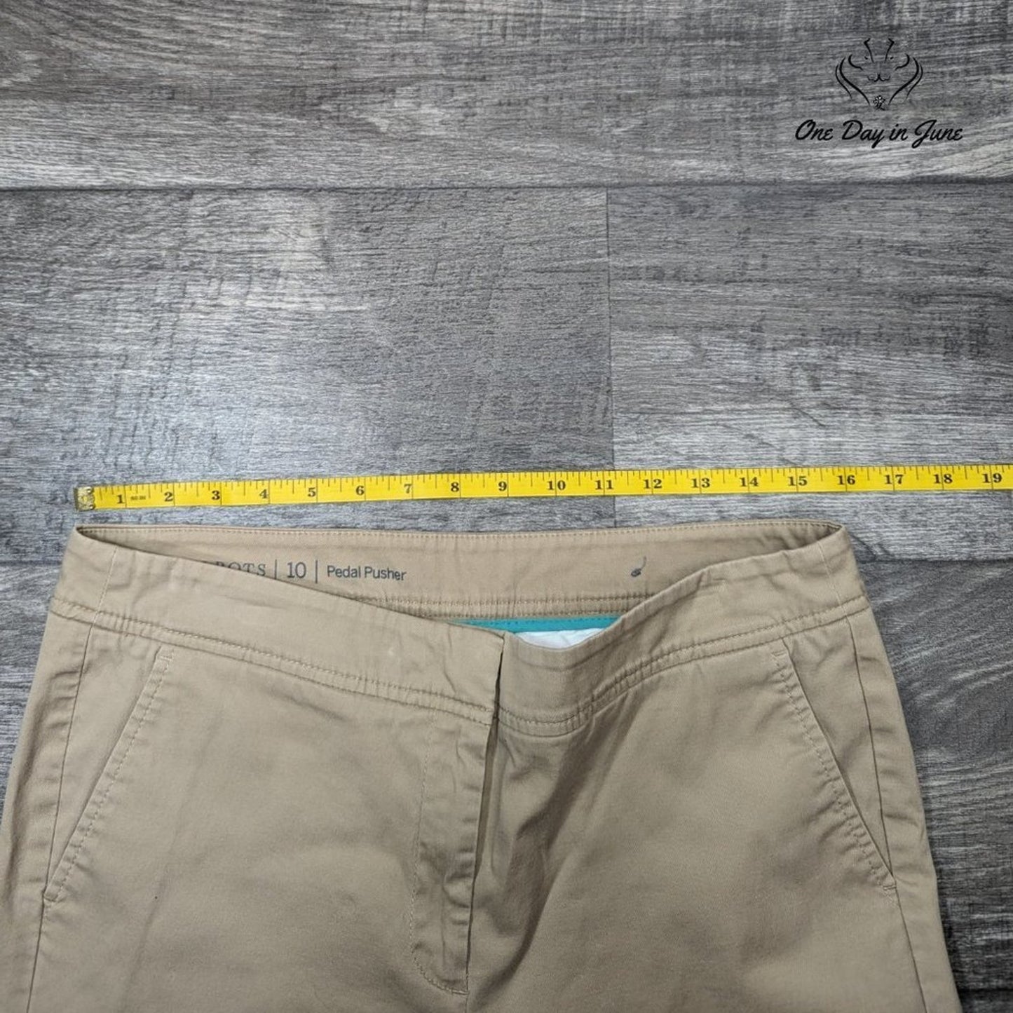 Talbots Peddle Pusher Cropped Pants Size 10