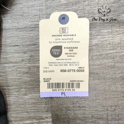 St. John's Bay Petite Essential Tee Shirt Size PL