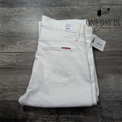 Hudson Blair High Rise Bootcut Jeans White NWT Size 10 (30)