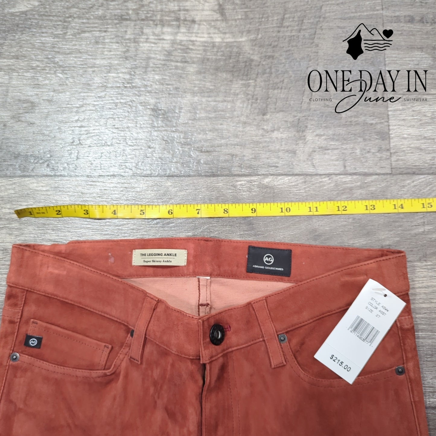 Adriano Goldschmied The Legging Ankle Super Skinny Ankle Jeans Size 27 (4)