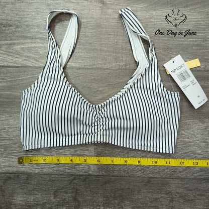 Roxy Beach Classics Athletic Bikini Top Size XS