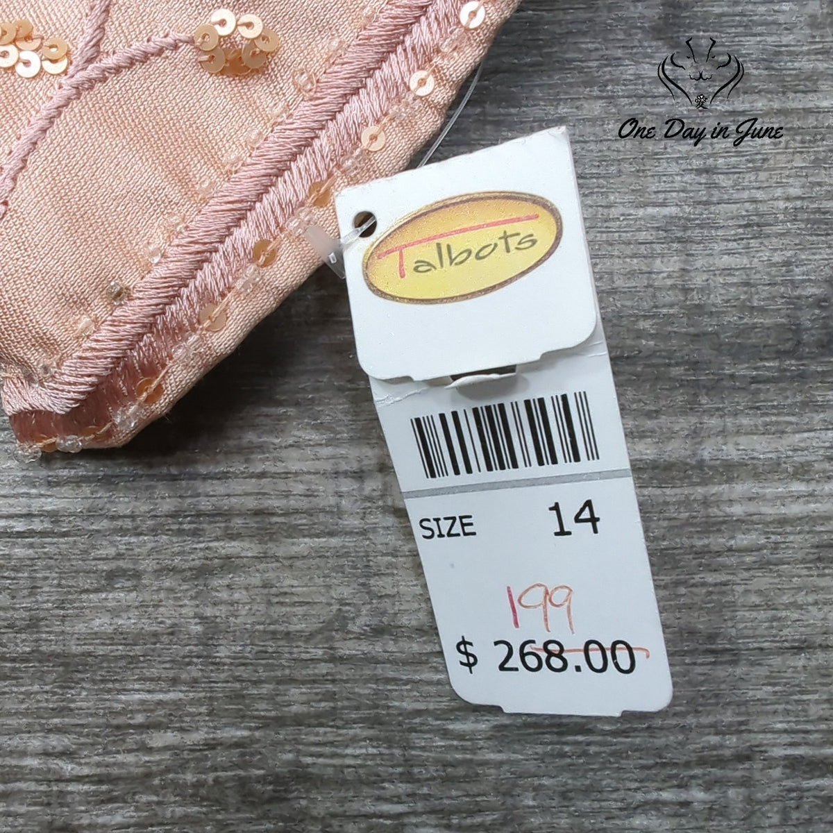 Talbots Silk Embroidered Sequin Cropped Jacket Peach Pink NWT $268 Size 14